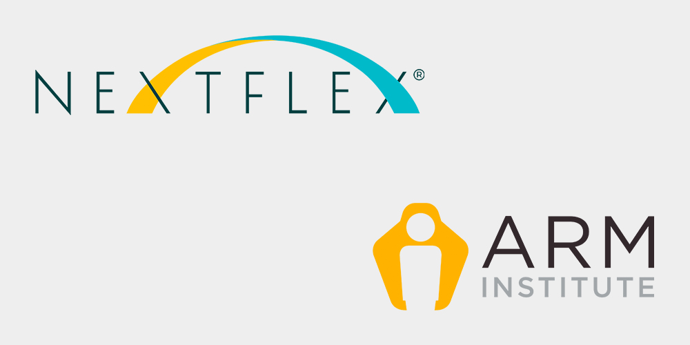 NextFlex and ARM Institute logos